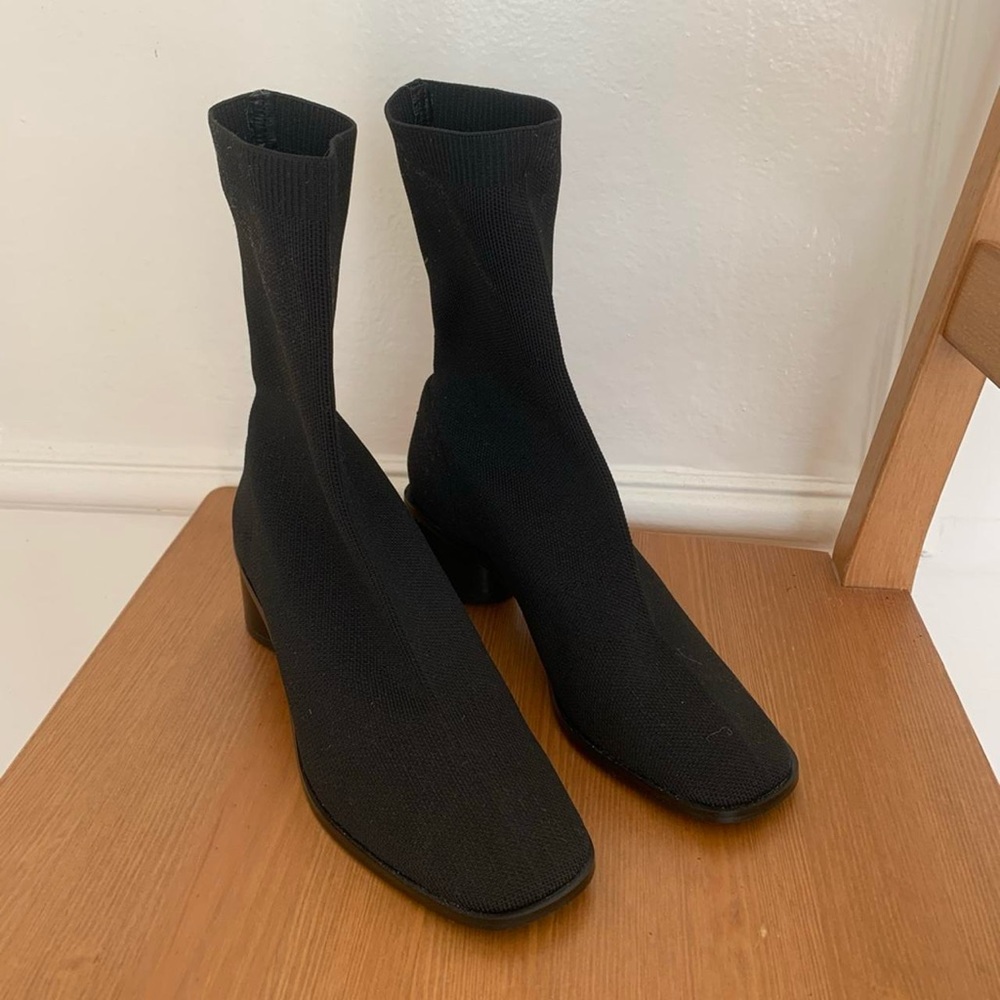 Oak and Fort sock boot (black)